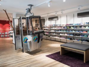 Kinderabteilung im Schuhhaus Angerer